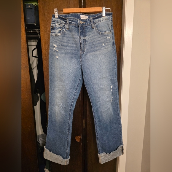 KanCan Light Blue Straight Leg Jeans - Picture 5 of 9